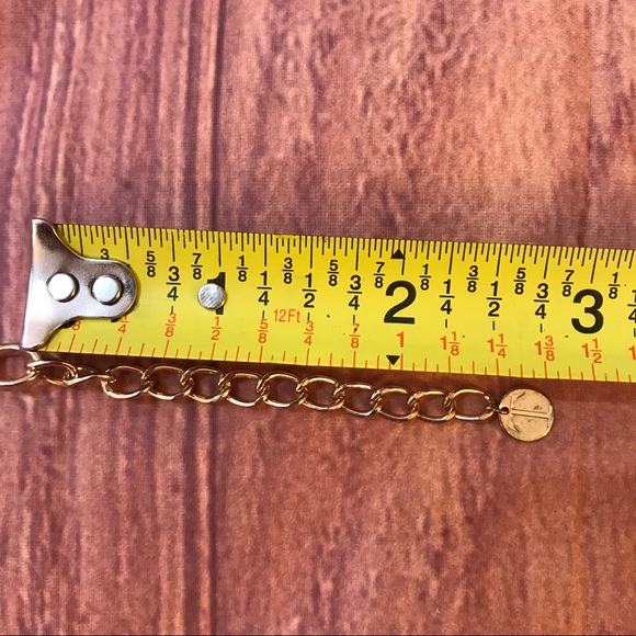 NWT Talbots Gold Butterfly Cabochon Necklace - Picture 7 of 7